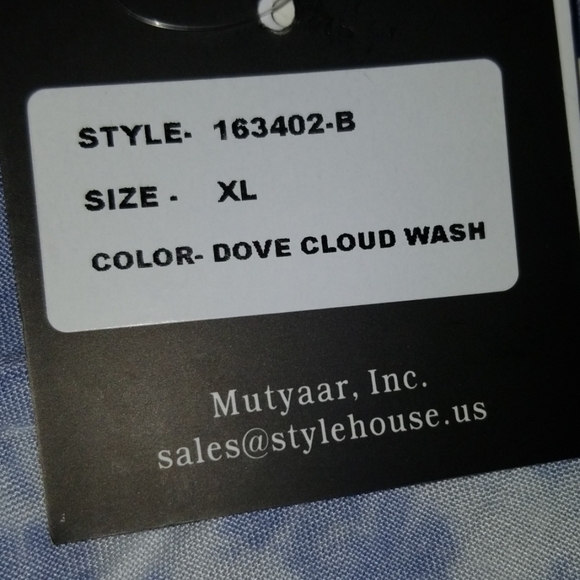 STYLE ENVY DOVE CLOUD WASH GORGEOUS TIE DYE KNOT - Picture 5 of 6